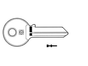 20pz chiavi per cilindri securemme 5 spine grandi scm4 - scm4 cod:ferx.fer334211