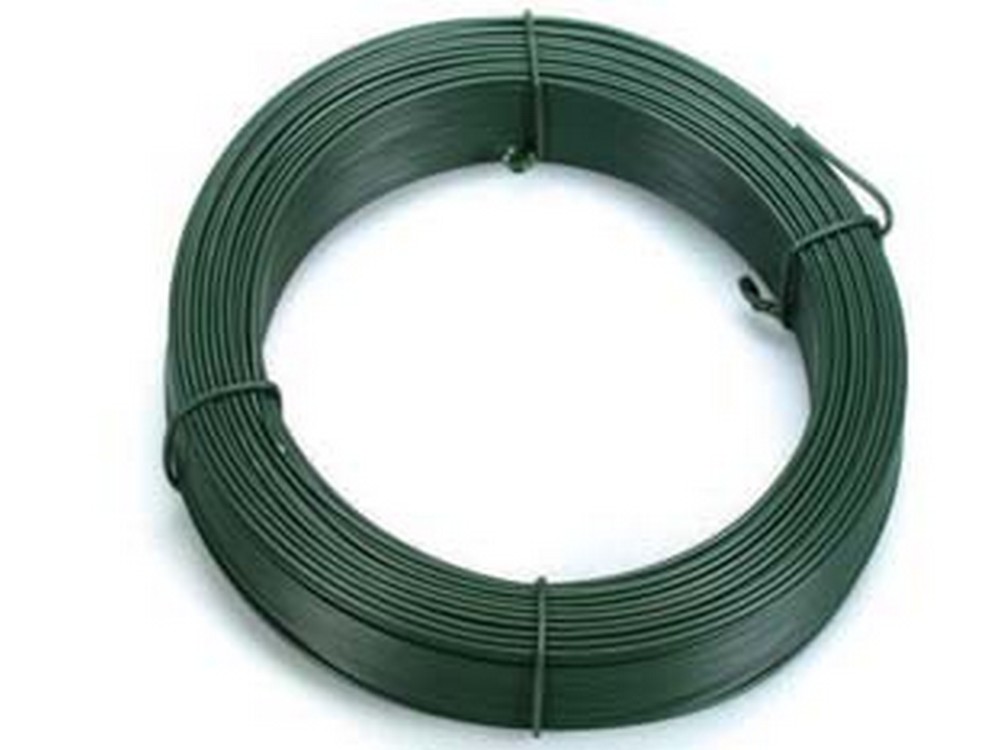 5pz filo plastificato verde in matasse mt.100 - n?18 filo ? mm. 3,6 per tensione cod:ferx.fer344821