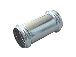 10pz manicotto in ottone cromato per canotti - ? mm.26 cod:ferx.fer348430