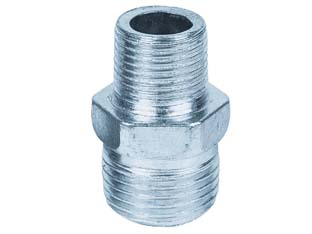 10pz niples ridotto esagonale maschio in ghisa zincata - m 1" m 1/2" cod:ferx.fer350648