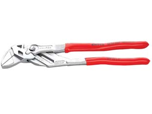 pinza chiave becchi lisci cromate - mm.125 - per dadi fino a mm.23 cod:ferx.fer353199