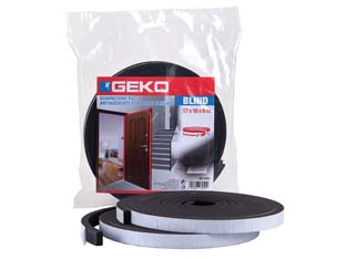 3pz parafreddo guarnizione pvc antiaderente per porte blindate - mm.17x10, lungh. mt.8 - in busta cod:ferx.fer359207