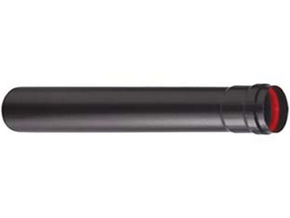 Image of tubo per stufe a pellet nero opaco &quot;ala pellet aeternum&quot; - ? mm.100x500h. cod:ferx.fer362368