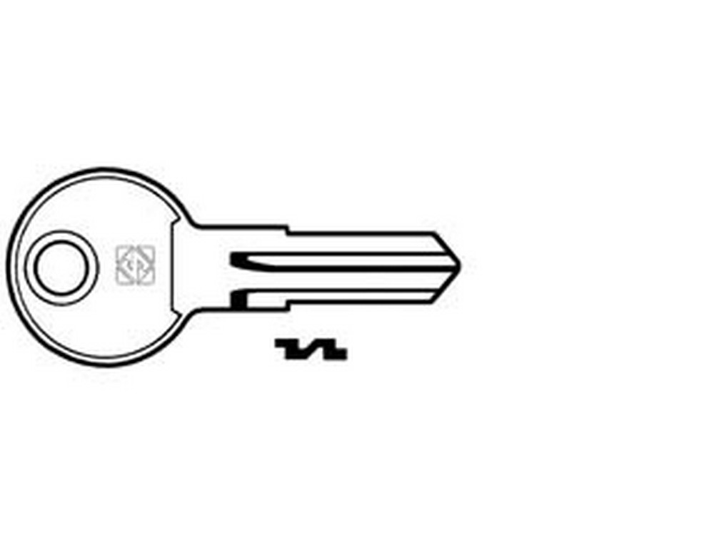 Image of 5pz chiavi per cilindri l&amp;f 5 spine piccole lf12 - lf12 dx cod:ferx.fer368230