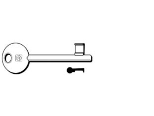 5pz chiavi patent passepartout agb 6p1s - 6p1s cod:ferx.fer369398