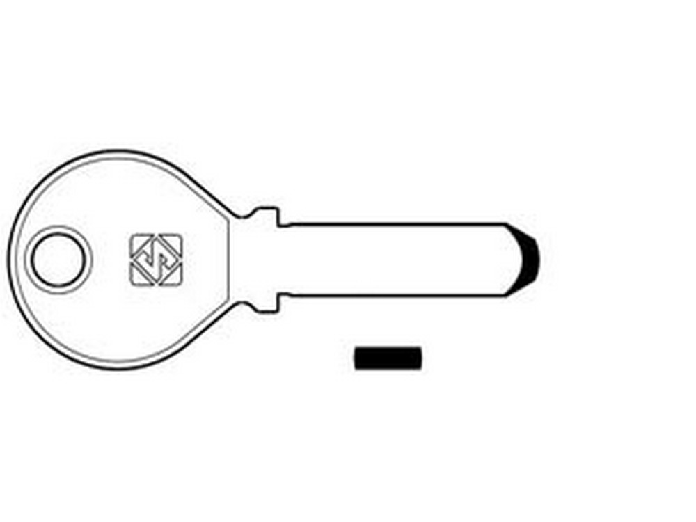Image of 5pz chiavi punzonate per cilindri keso 15 spine ke3 - ke3 cod:ferx.fer369572