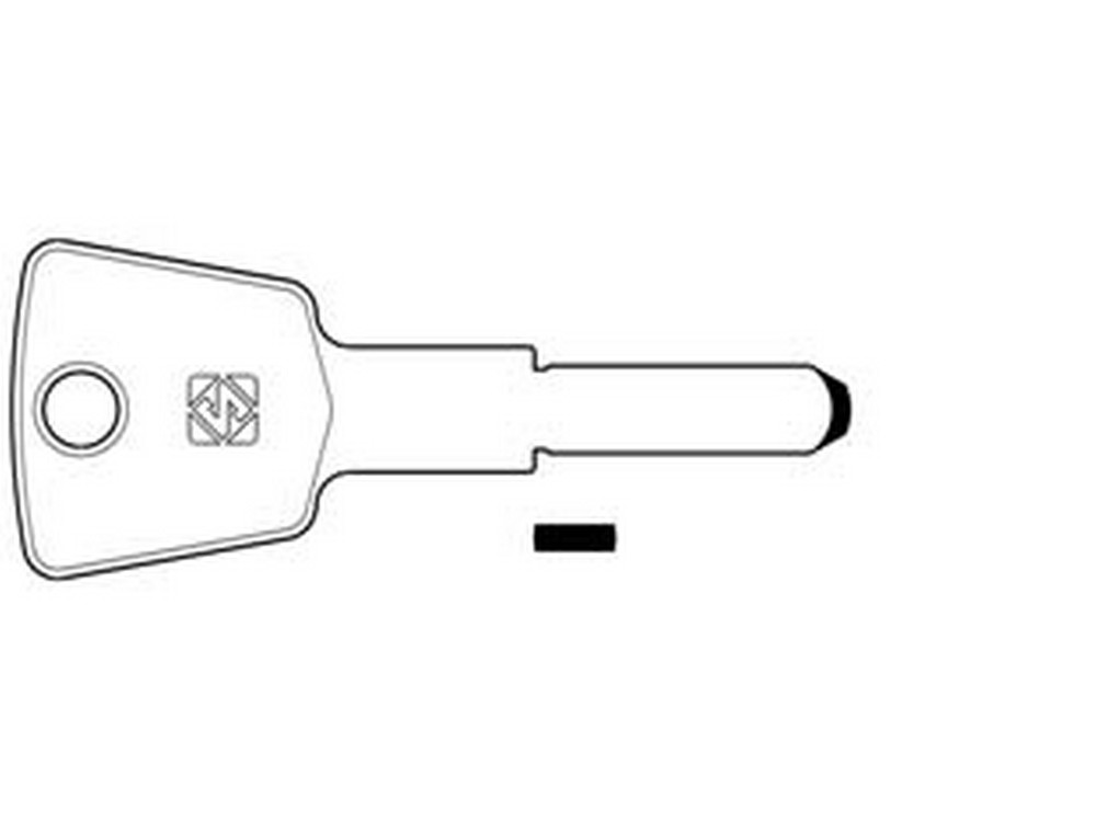 Image of 5pz chiavi punzonate per cilindri keso 15 spine ke13 - ke13 cod:ferx.fer369602