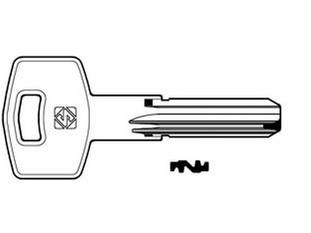 Image of 5pz chiavi punzonate per cilindri mul-t-lock 10 spine mtk8rp - mtk8rp cod:ferx.fer369657