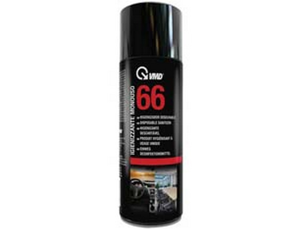 12pz vmd 66 igienizzante monouso autosvuotante spray ml.200 - ml.200 in tta spray cod:ferx.fer385930