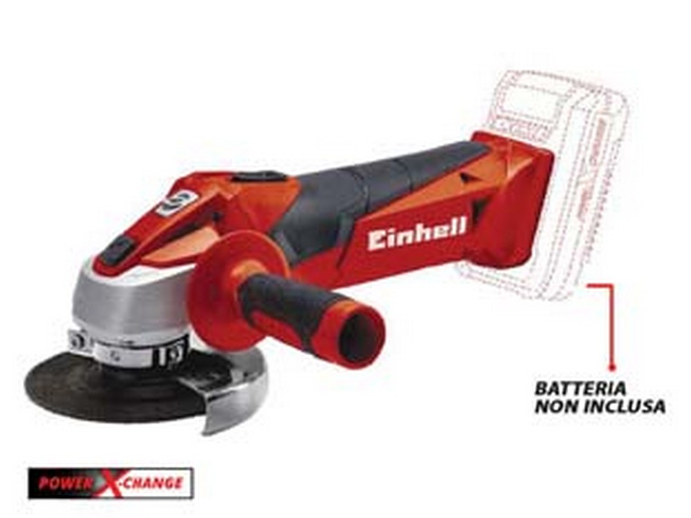 Image of smerigliatrice angolare a 18volt (tc-ag 18/115 li) cod:ferx.fer386852