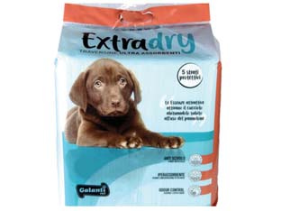 18pz traversine assorbenti per cani extradry pz.15 - cm.60x60 cod:ferx.fer395113
