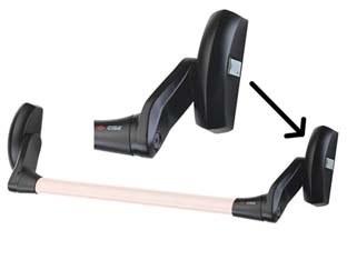 maniglioni antipanico da applicare fast push 59011 - (59011100) cod:ferx.fer395199