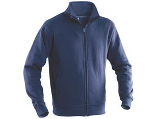 felpa con zip cotone e poliestere - tg.s - navy cod:ferx.fer427746