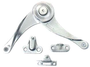 10pz braccetti a snodo per ribalta in ferro nichelato cod:ferx.fer401111