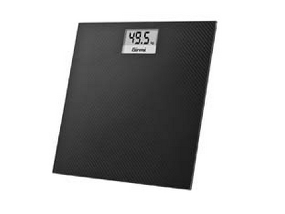 Image of bilancia pesapersone elettronica bp20 kg.150 vetro nero - vetro nero cod:ferx.fer401876