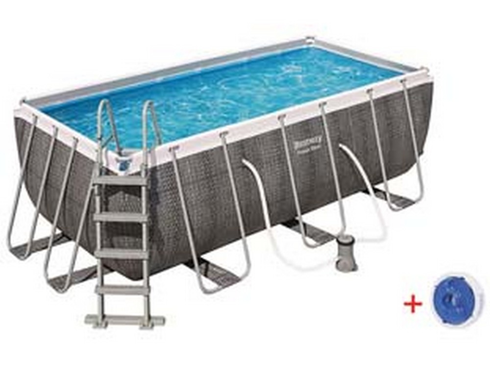 1pz piscina power steel rettangolare telaio portante cm549x274x122h cod:ferx.fer404389