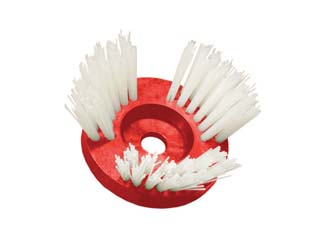 spazzole coniche per decespugliatore in nylon - testina ? mm.170 - foro ? mm.25,4-20 - mm.1,50 cod:ferx.fer414883