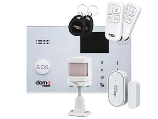 kit di allarme wireless wifi/gsm pronto all'uso dom-e cod:ferx.fer421584