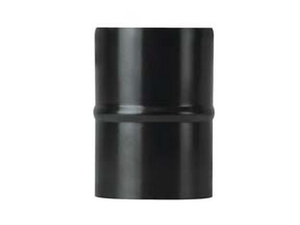 2pz raccordo m/m per stufe a pellet nero opaco pesante mm.1,2 - ? cm.10 m/m cod:ferx.fer424011