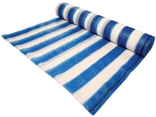 1 pz rete ombreggiante 90% bianca e blu asole rinforzate - mt.50x4h. cod:ferx.fer430920