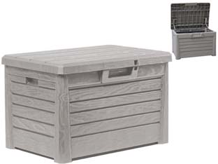 baule compact box florida per interno/esterno grigio tort.art.158 - cm.73x50,5x46,5h. cod:ferx.fer434027