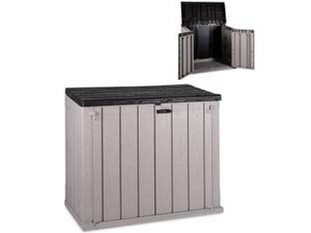 baule stora way per int/est 2ante grigio talpa/antr.scuro art.087 - cm.129,5x74,5x111h. cod:ferx.fer434041