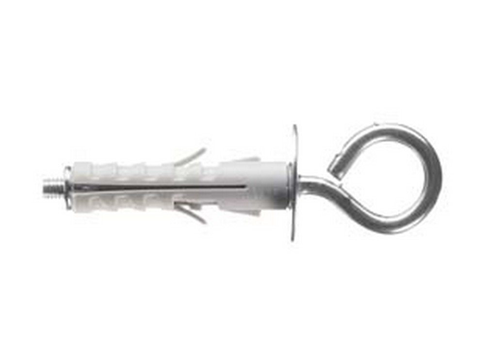Image of 100pz tassello in nylon con occhiolo chiuso pa 6 enp/oc - ? mm.9x40 cod:ferx.fer443531