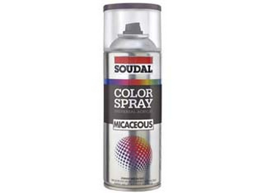 Image of 6pz color spray ferromicaceo smalto acrilico antichizzante spray - ml.400 - nero grafite (160349) cod:ferx.fer445825