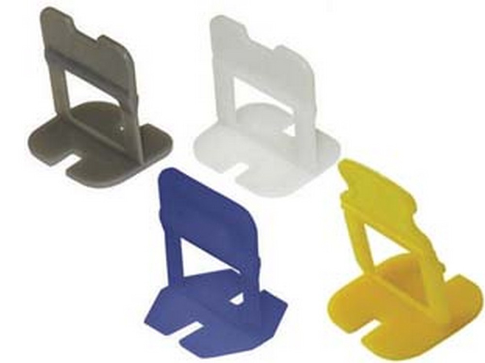 Image of 500pz distanziatore autolivellante tirante per piastrelle - mm.3x39x21h. - tirante giallo cod:ferx.fer452977
