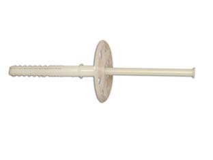 250pz tassello espansione in pe hd con chiodo bianco per cappotto termico - ? mm.58x150h. - chiodo in nylon mm.150h. cod:ferx.fer446839