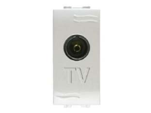 6pz presa tv/sat coassiale "aqua" - ? mm.9,5 diretta (7658) cod:ferx.fer447140