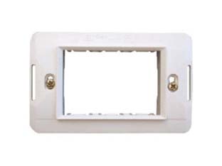 25pz supporto per placche 3 posti "aqua" - 3 posti - (7723.b) cod:ferx.fer447195