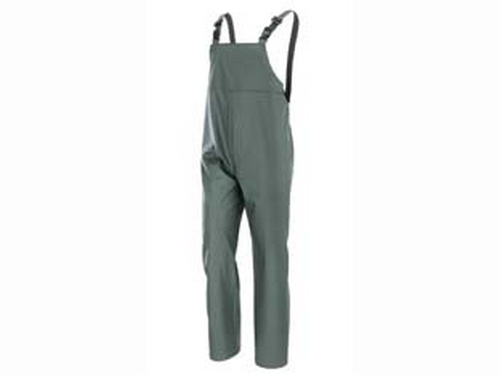 Image of impermeabile pantalone con pettorina in poliuretano verde - tg.xxl colore verde cod:ferx.fer454896