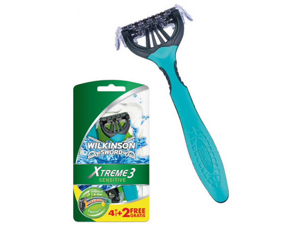 cf rasoio usa e getta xtreme 3 blister 6 pz. cod:ferx.vit35174
