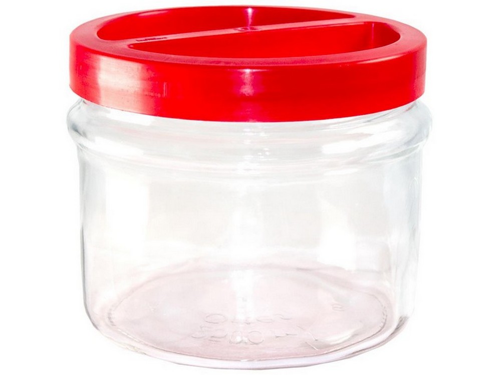 12pz vaso ortes con tappo cc. 1.000 imboccatura ï mm. 140 cod:ferx.vit52711
