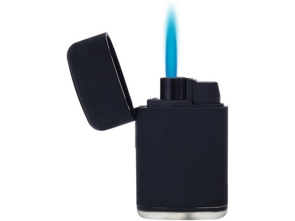 20pz accendino fiamma blu black jetflame col. nero cod:ferx.vit52903