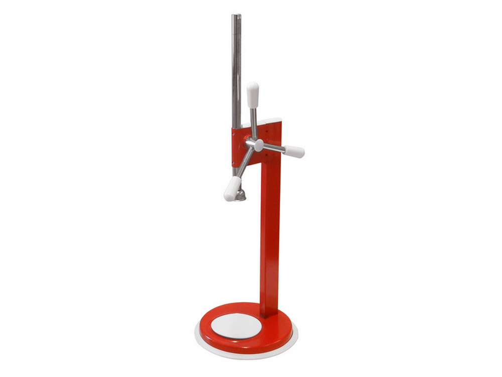 tappatrice a colonna a cremagliera per tappi a corona cod:ferx.vit29410