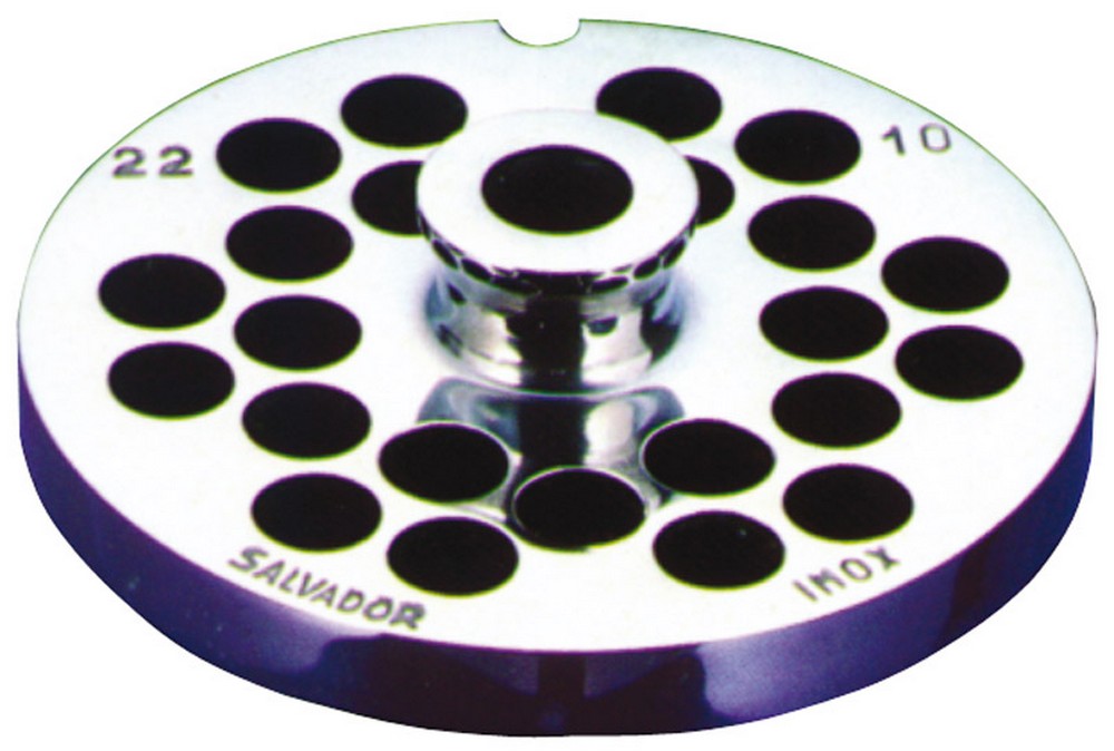 Image of trafila per tritacarne inox n¦12 (ï 14 - 8 fori) cod:ferx.vit14608