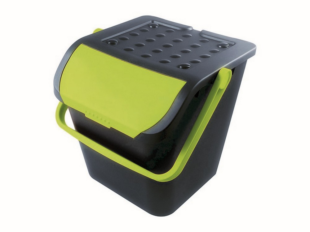 6pz pattumiera ecologic lt. 35 - cm. 38x36,5x45 h col. assortiti cod:ferx.vit42318