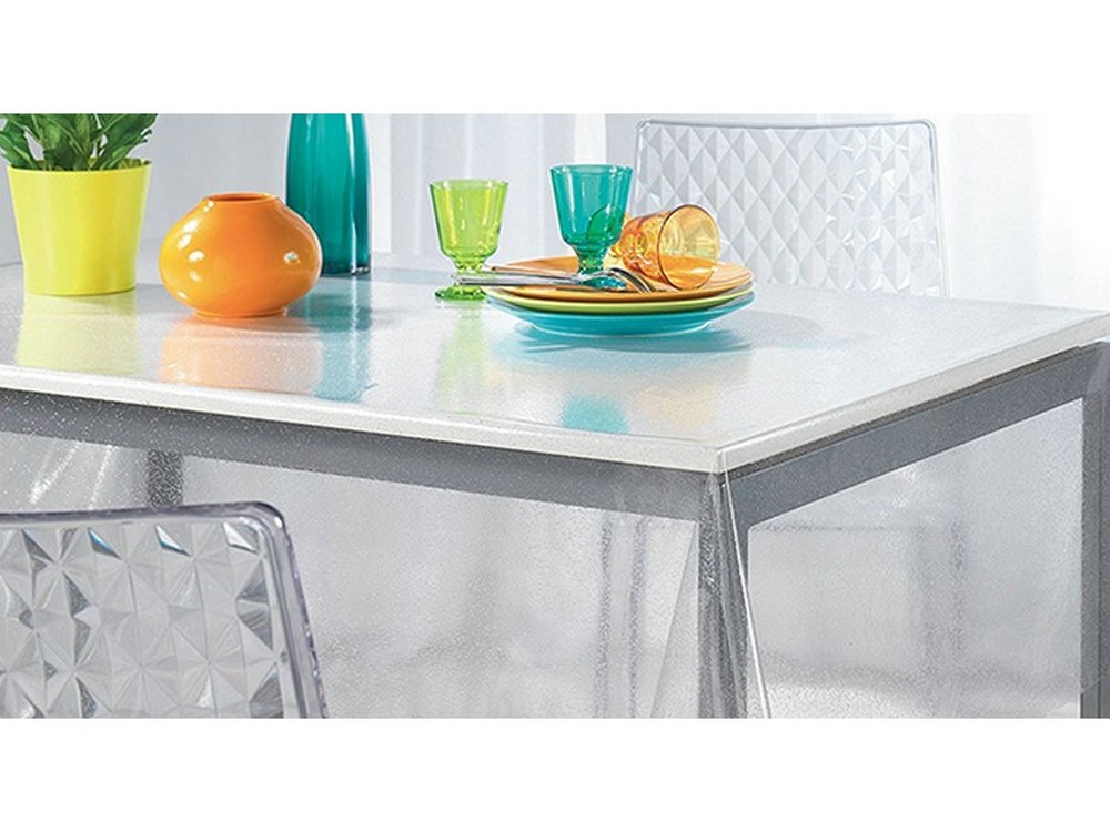 1 pz tovagliato in pvc crystal trasparente 0,20 rotolo cm.140 (h) x 50 mt (l) cod:ferx.vit46364