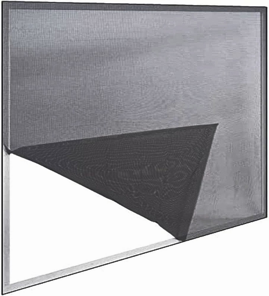 20pz zanzariera a strappo per finestra cm. 130x150 col. nero cod:ferx.vit30436