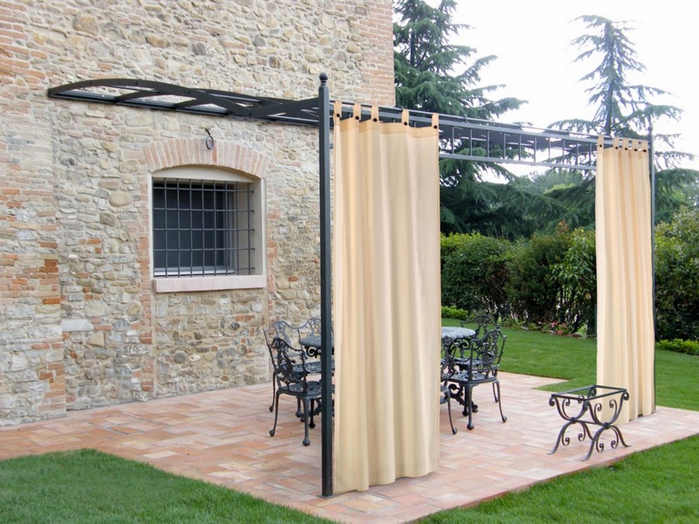 tenda gazebo con bretelle con bottoni cm. 160x270 cod:ferx.vit46508