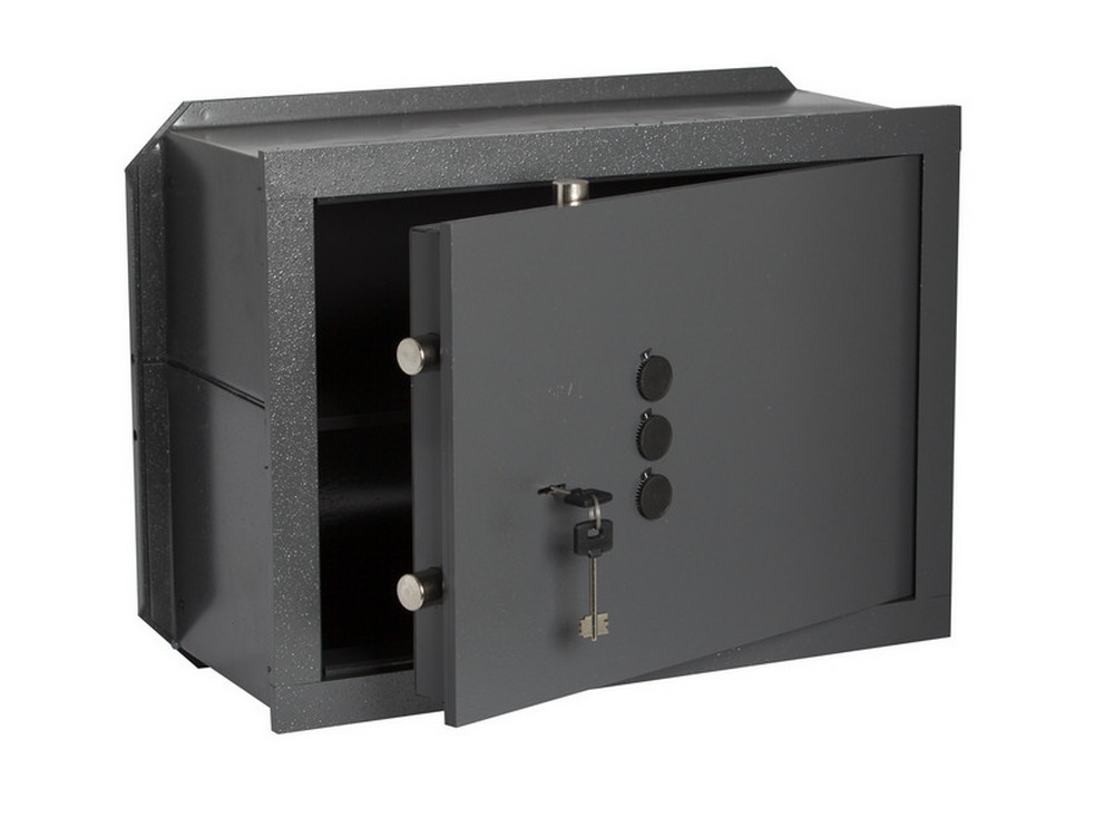 cassaforte da muro art. 82210 chiusura con chiave+combinatore mm. 490x300x360 h cod:ferx.vit11109