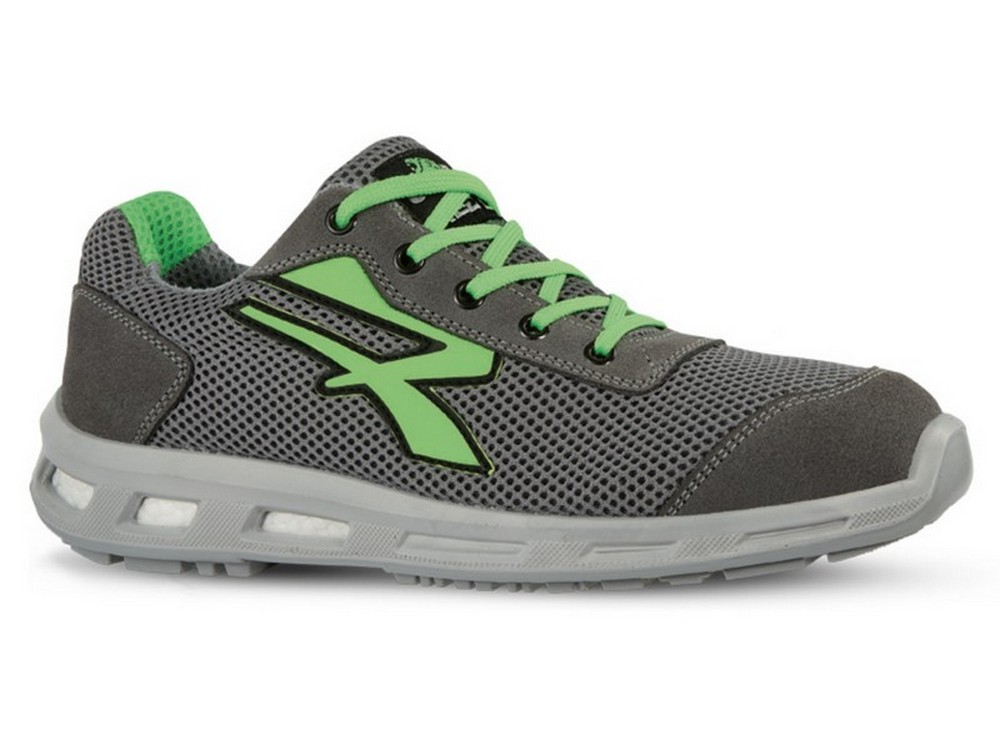 1paia scarpe antinfortunistica basse s1p src redlion summer col. grigio mis. 40 cod:ferx.vit45079