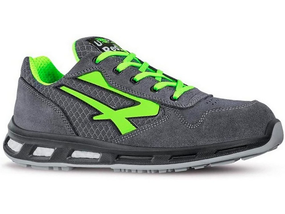 1paia scarpe antinfortunistica basse s1p src redlion point col. grigio mis. 42 cod:ferx.vit44242