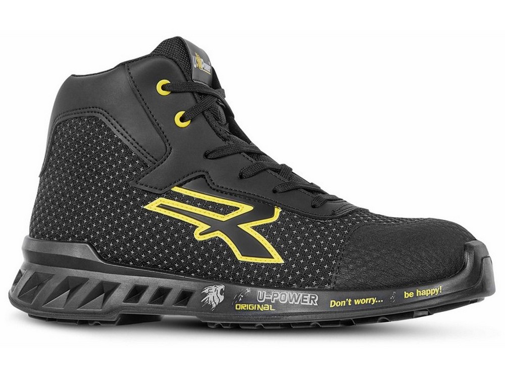 1paia scarpe antinfortunistica alte s3 src redleve joe col. nero mis. 39 cod:ferx.vit51929