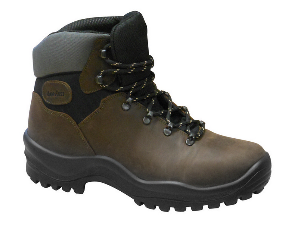 1paia scarpe trekking lee ross 192g col. marrone mis. 46 cod:ferx.vit34992