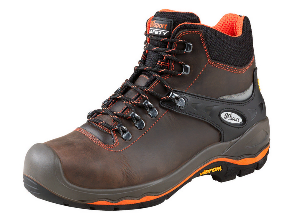 1paia scarpe antinfortunistica alte s3 hro src marmolada col. marrone mis. 40 cod:ferx.vit35608
