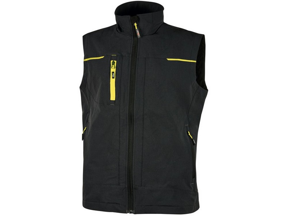 gilet saturn col. nero/giallo mis. m cod:ferx.vit55502
