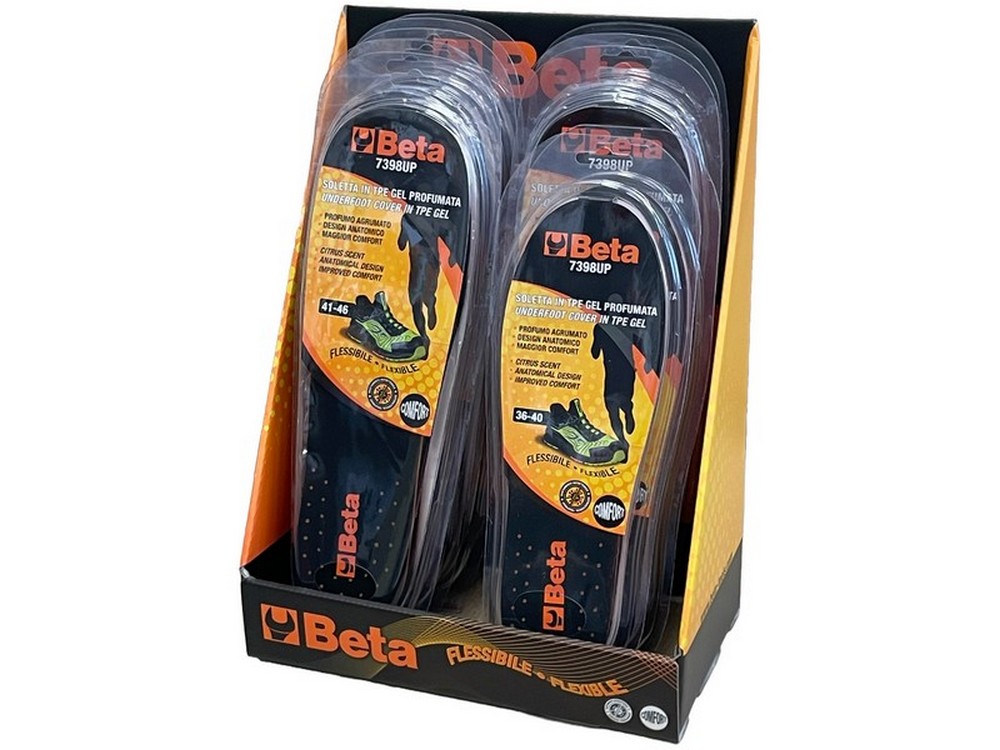 Image of cf sottopiedi in gel profumati art. 7398up/e10 espositore 10 paia cod:ferx.vit55217